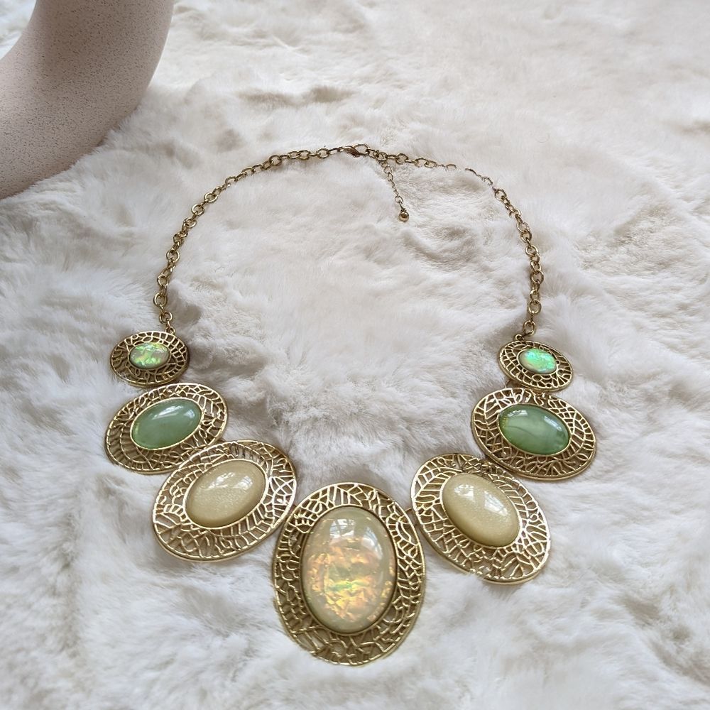 Foil Statement Necklace